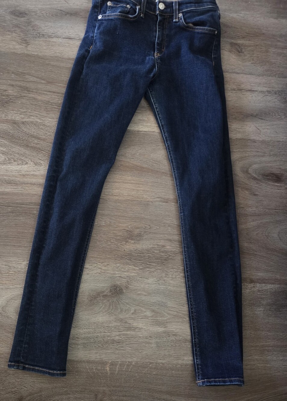 Rag & Bone High Rise Skinny Jeans Size 28 Heritage Dark Wash - Picture 2 of 9